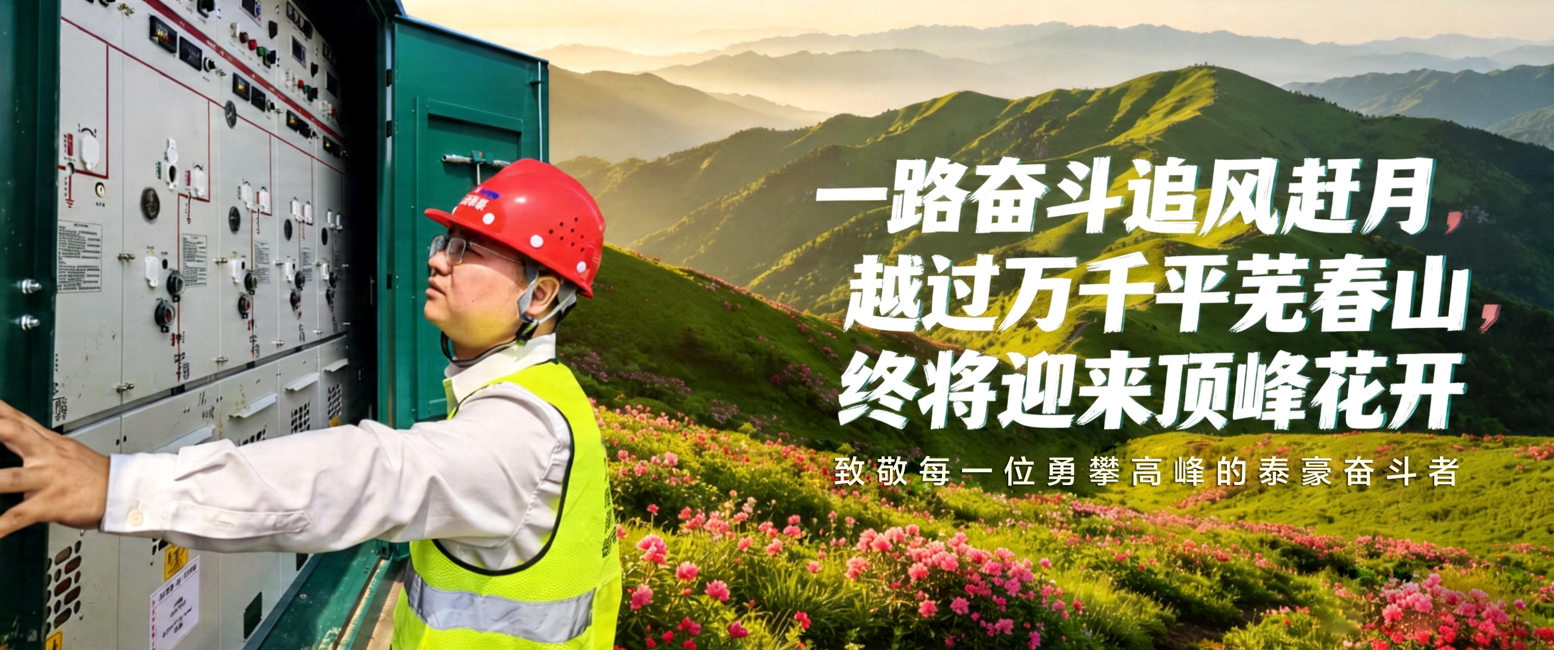 追風(fēng)趕月，終見春山｜致敬勇毅登峰的泰豪奮斗者